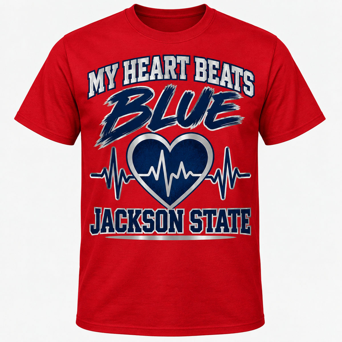 HBCU, Jackson state university my heart beats blue