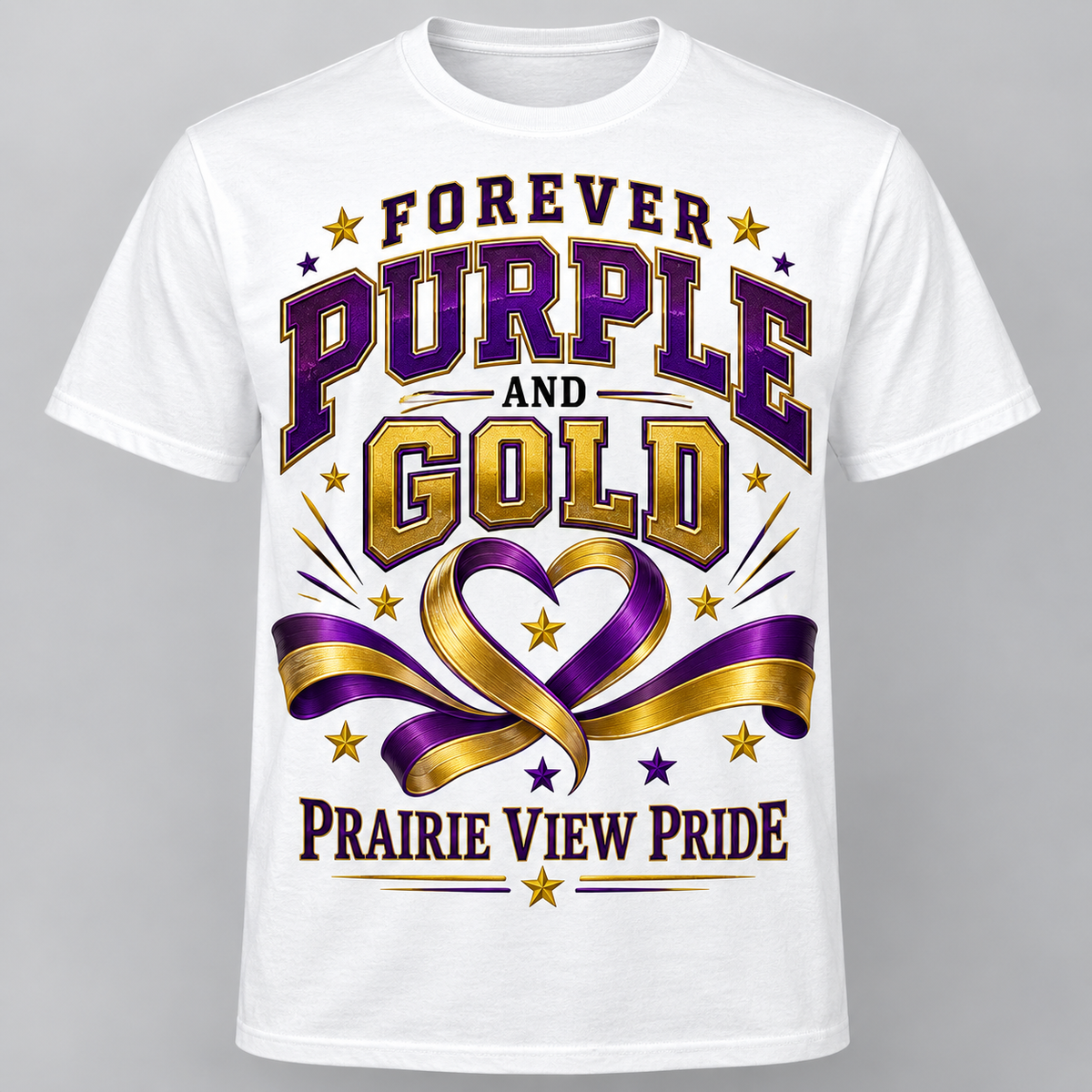Prairie view forever purple and gold