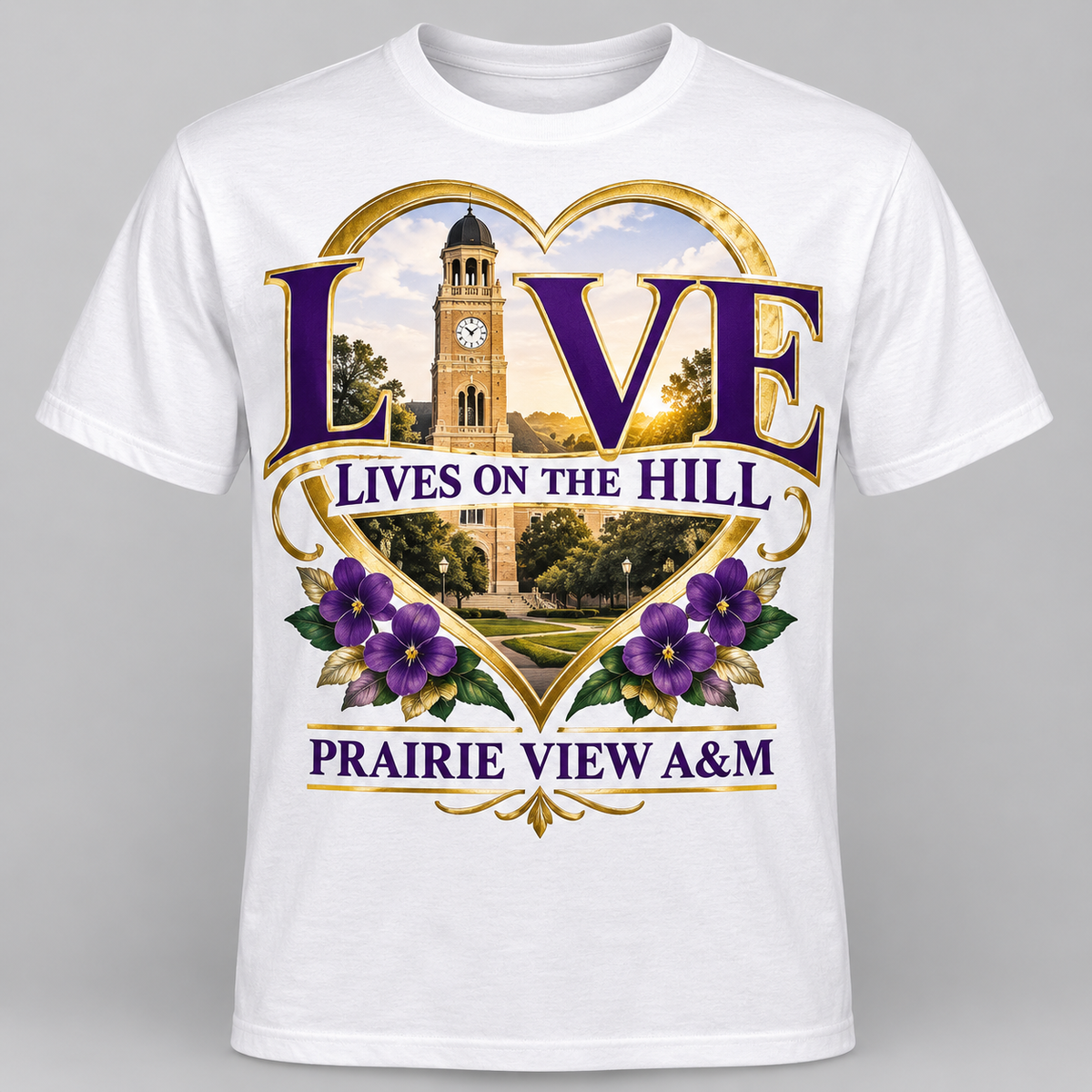 Prairie view lives on the hill