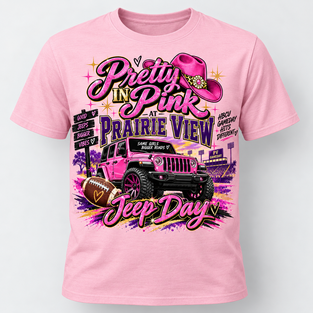 HBCU, Prairie View A&M, pretty in pink