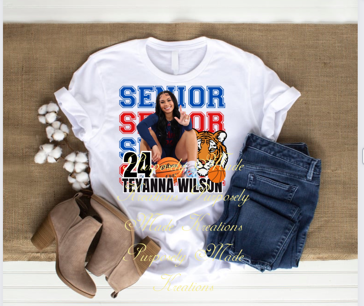 grad shirt senior 24 basketball