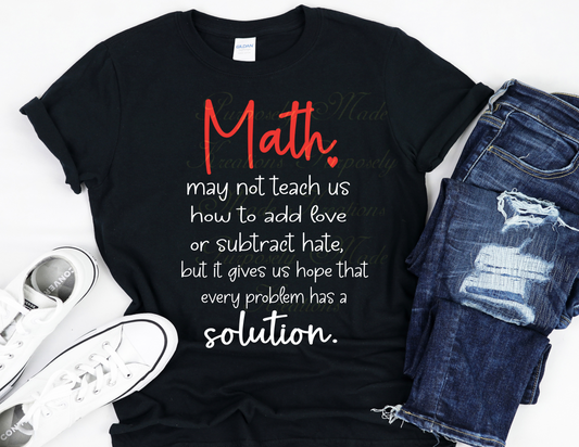 Math teacher