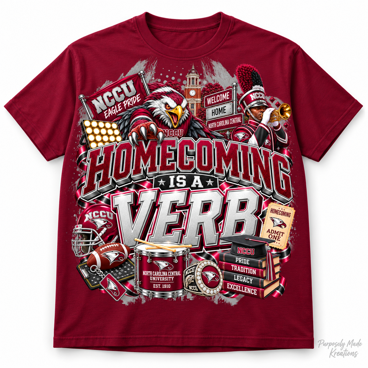 HBCU, NCCU, eagle homecoming is a verb