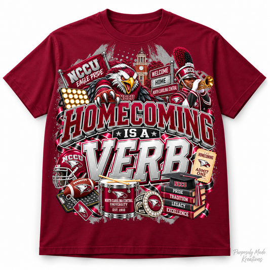 HBCU, NCCU, eagle homecoming is a verb