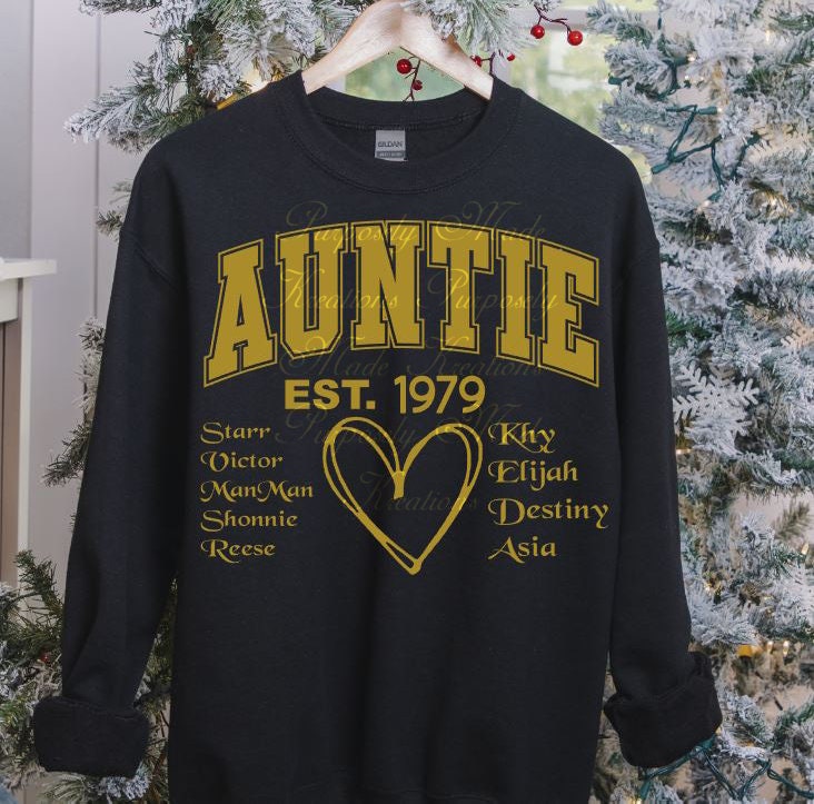 Auntie sweatshirt