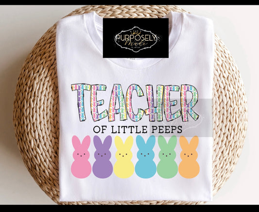 Teacher of the little peeps